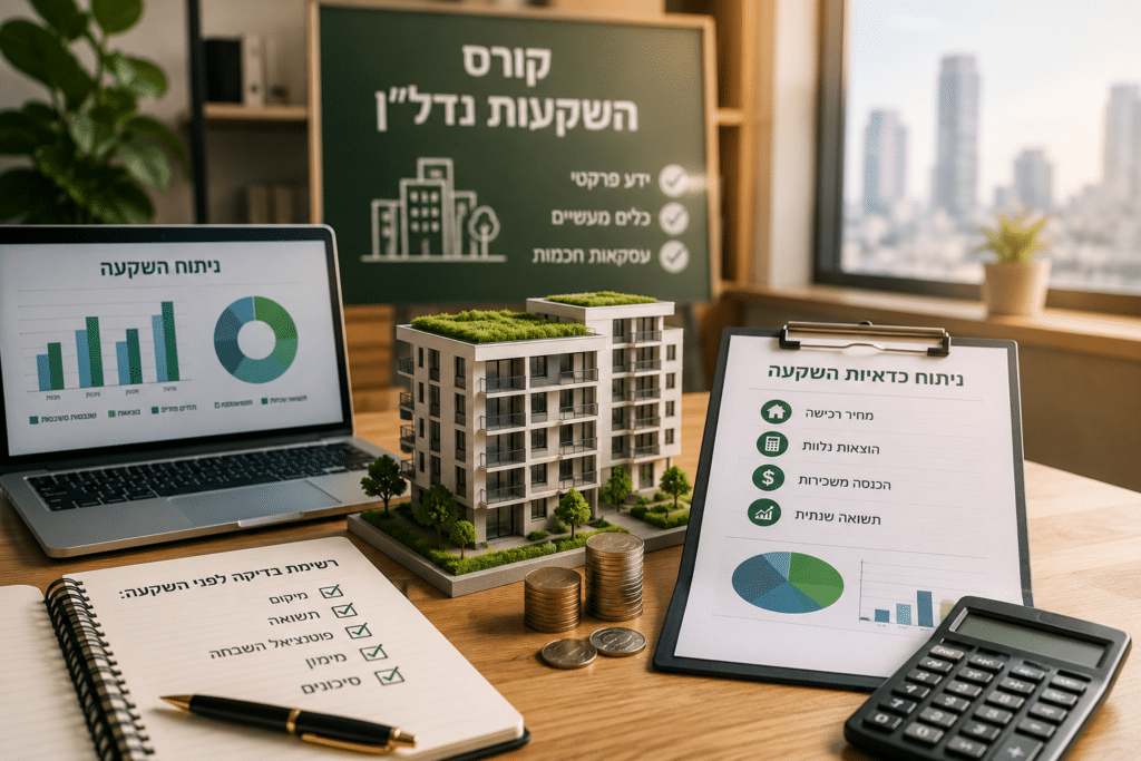 קורס השקעות נדלן
